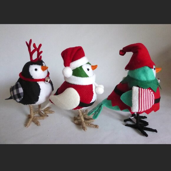 NEW 2019 TARGET WONDERSHOP CHRISTMAS WINTER FEATHERLY FRIENDS BIRD LOT RETIRED - Picture 2 of 13